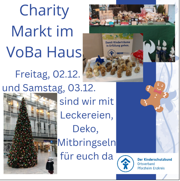 Charity-Markt im VolksbankHaus 2022