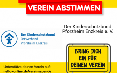 Vereinsspende – Jetzt für den Kinderschutzbund abstimmen